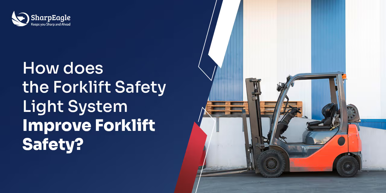 How Does the Forklift Safety Lights Improve Forklift Safety?