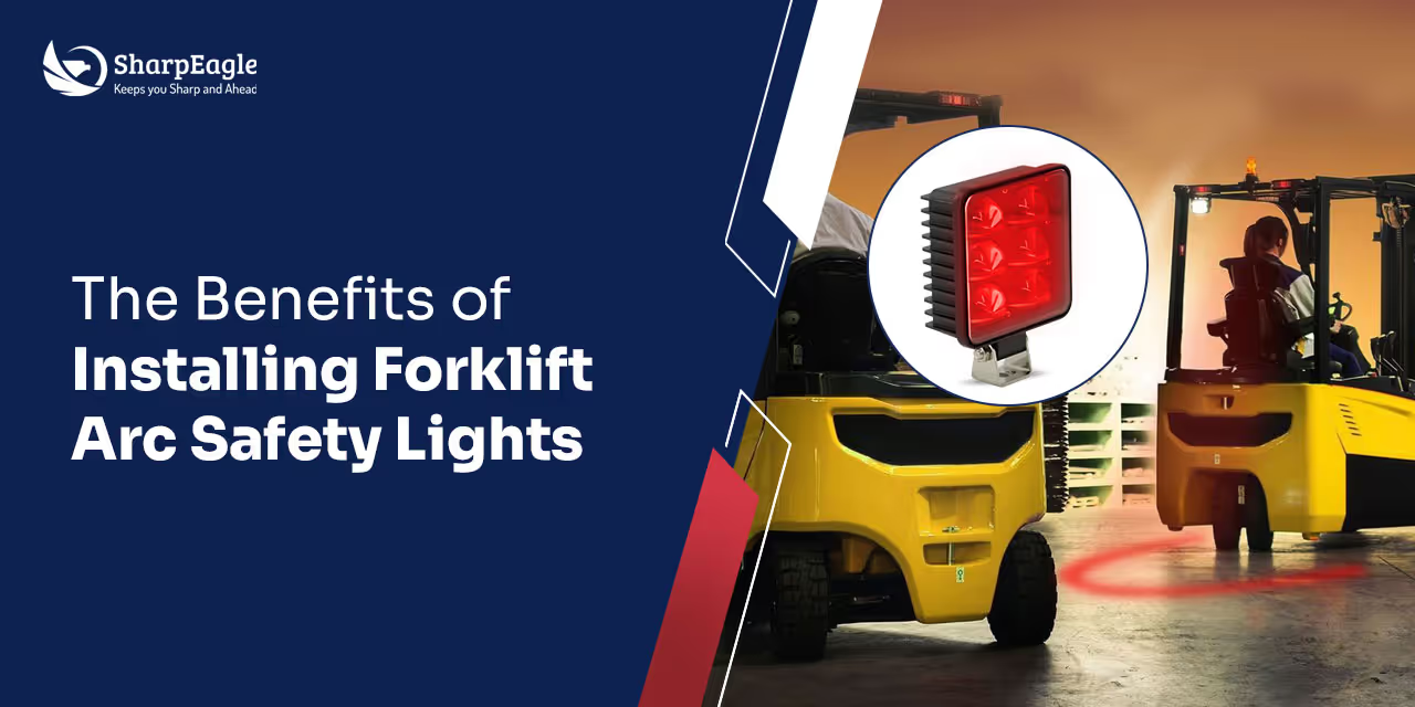 The Benefits of Installing Forklift Arc Safety Lights