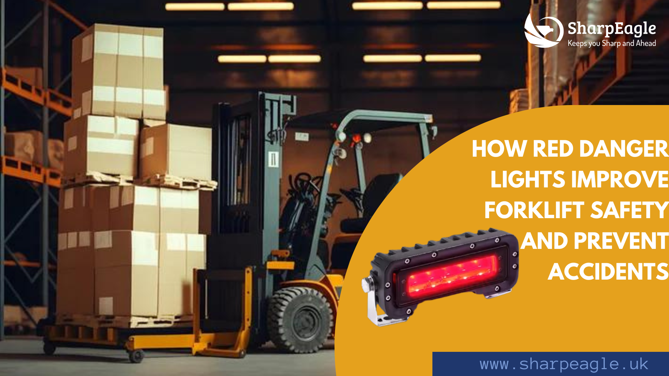  Improve Warehouse Safety with Red Zone Forklift Lighting
