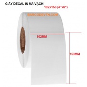 Thông tin về Giấy In Nhiệt 100×150, Giấy in Nhiệt A6(giấy tự dính) chất lượng cao 