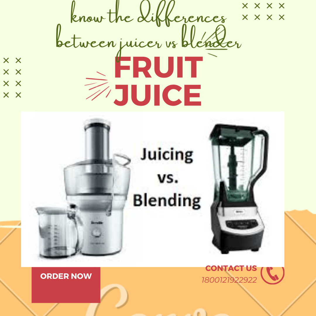Blender vs juicer