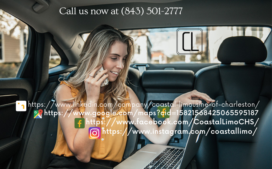 A first-class limousine transportation for your wedding day journey