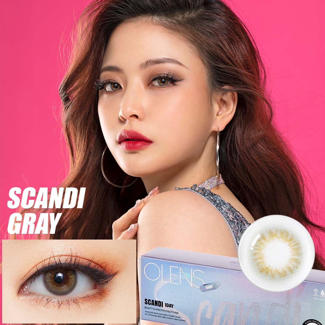 Scandi Grey 1Day Duration Contact Lenses