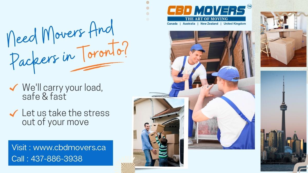 Hire Professional Movers and Packers in Toronto