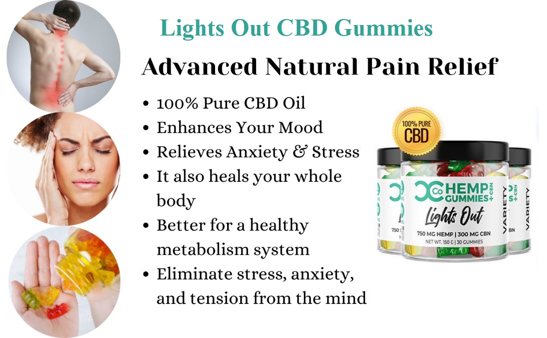 Lights Out CBD Gummies Reviews: Legit CBD Ingredients or Scam?