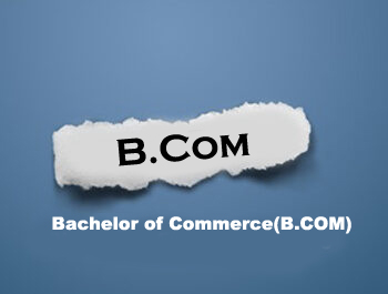 B.Com (Bachelor of Commerce)