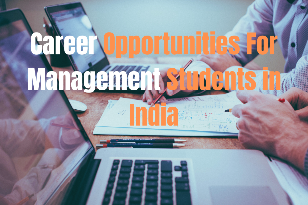 Career Opportunities For Management Students in India