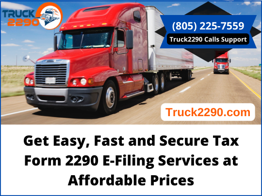 Get Easy, Fast and Secure Tax Form 2290 E-Filing Services at Affordable Prices