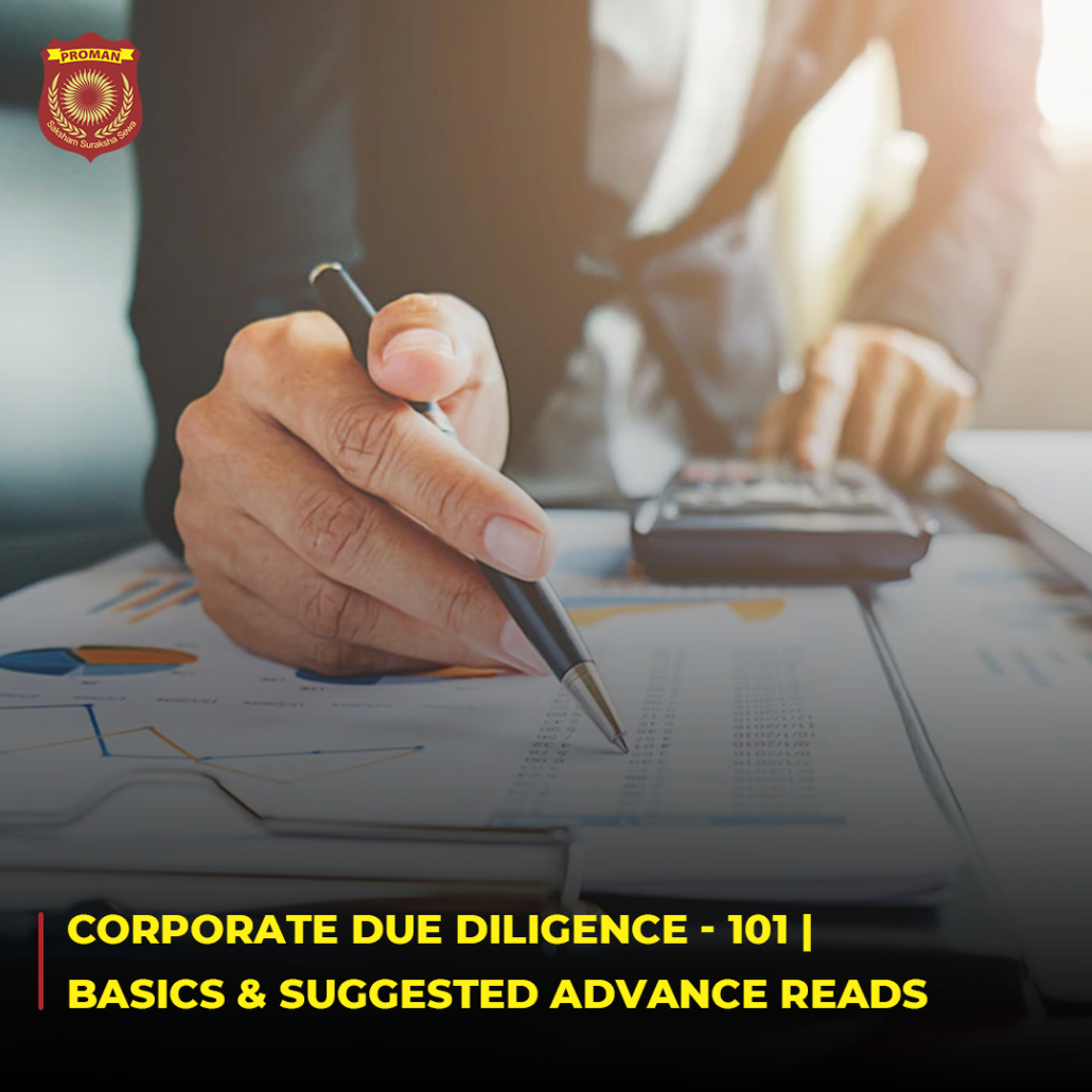 Corporate Due Diligence - 101 | Basics & Suggested Advance Reads