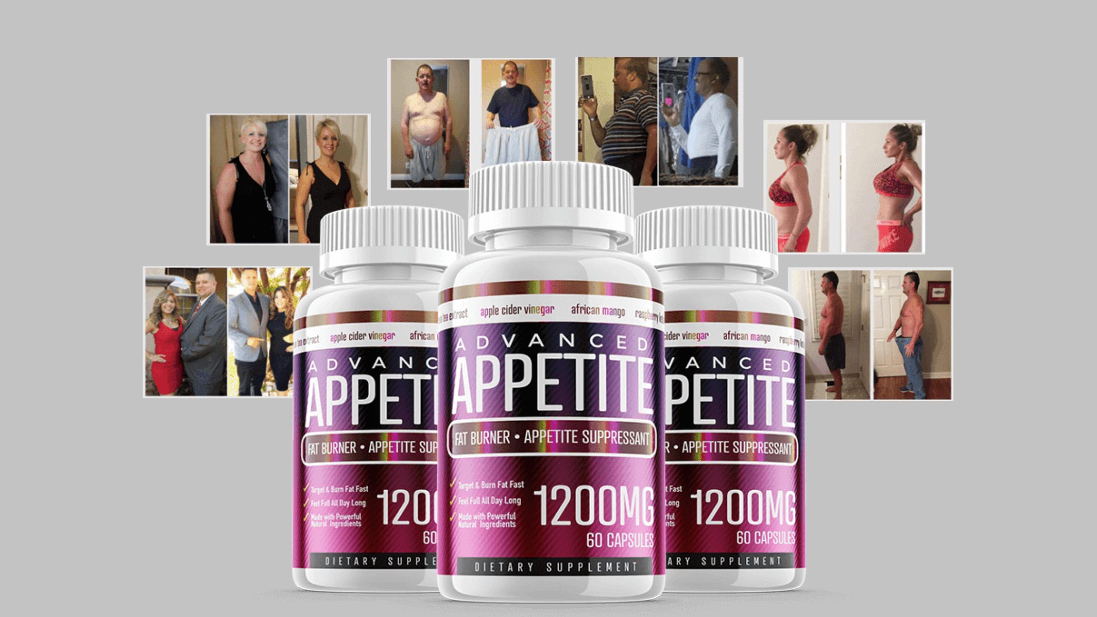 How do these Advanced Appetite Fat Burner function in the body?