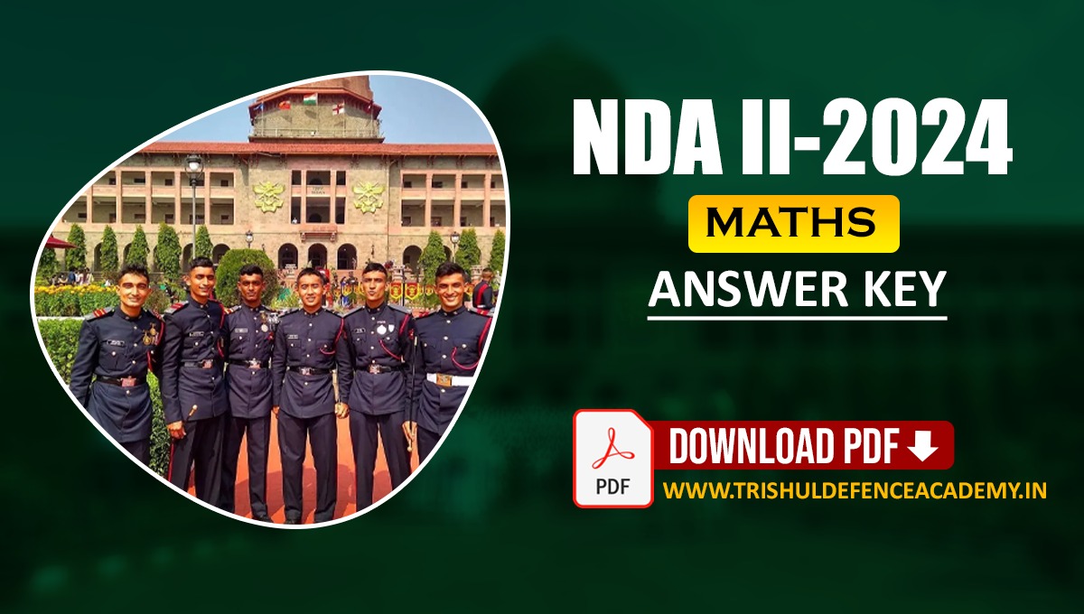 How to Download NDA 2 2024 Maths answer key