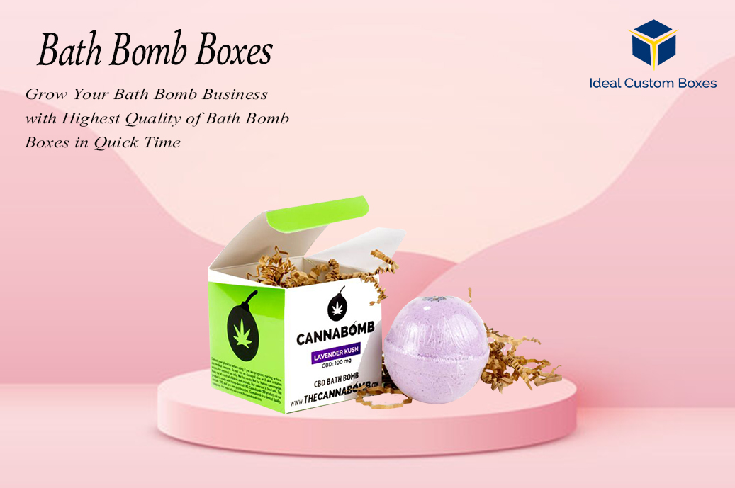 Custom Bath-Bomb boxes