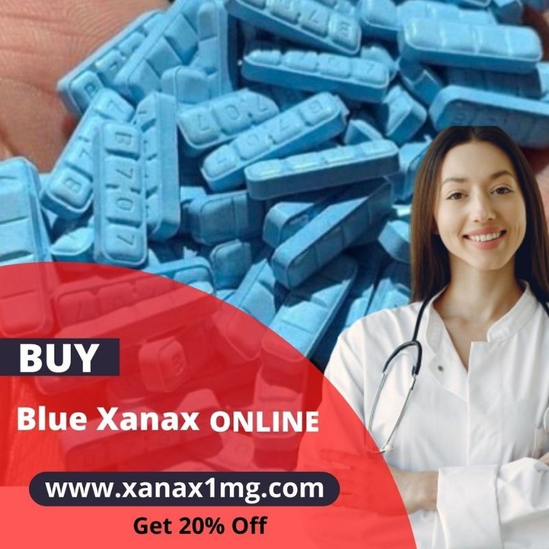 How many milligrams is a blue Xanax bar?