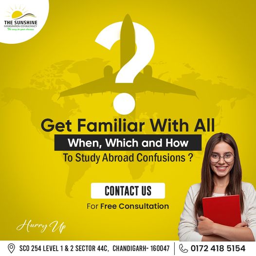 Get familiar with all when which and how to study abroad confusions.