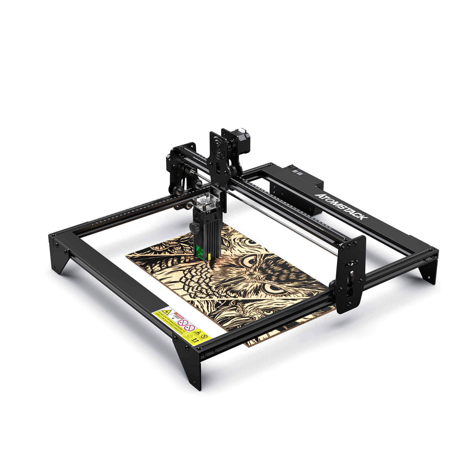 Powerful Atomstack A5 M50 Pro Laser Engraver Test