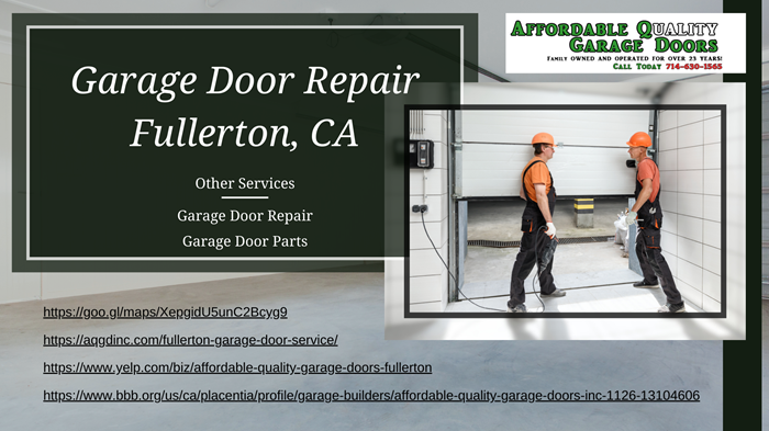 A Functional Garage Door is Essential for Your Property's Security and Convenience