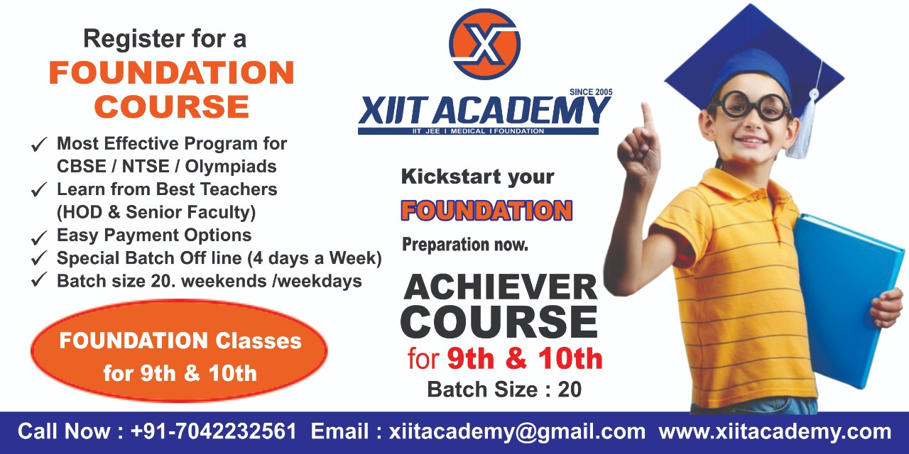IIT JEE Advanced Training in Dwarka Through XIIT Academy