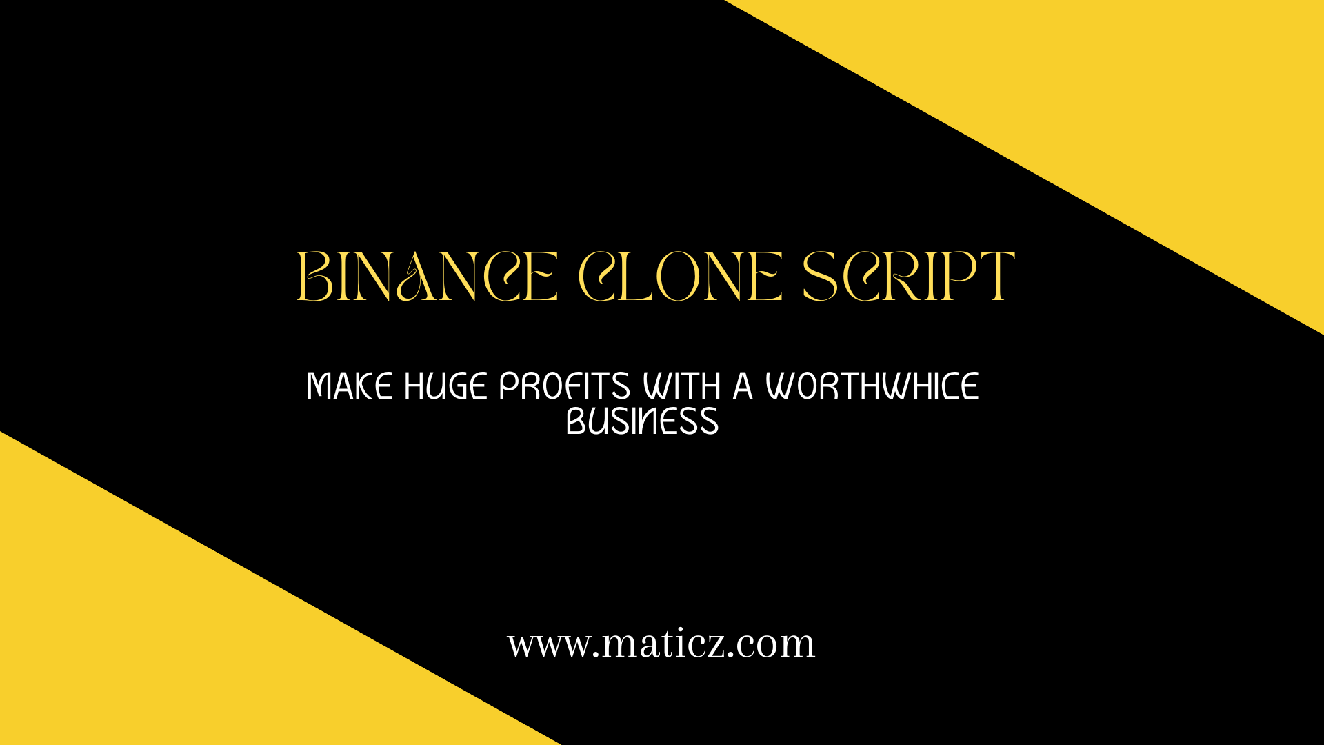 Generate more traffic on your site with the binance clone script