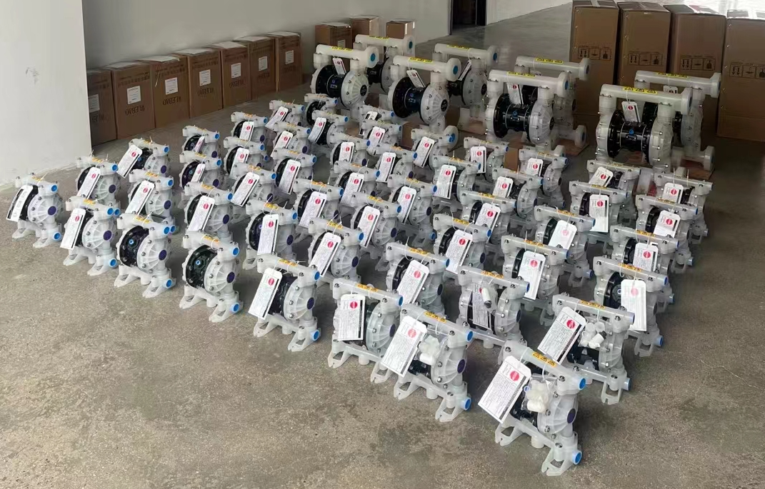 Principle of diaphragm pump