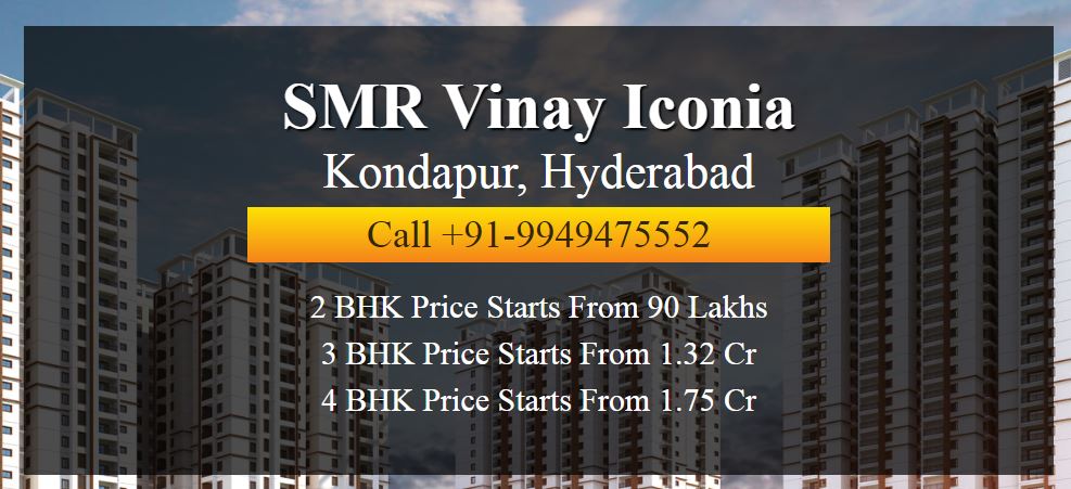 SMR Vinay Iconia Flats for Sale