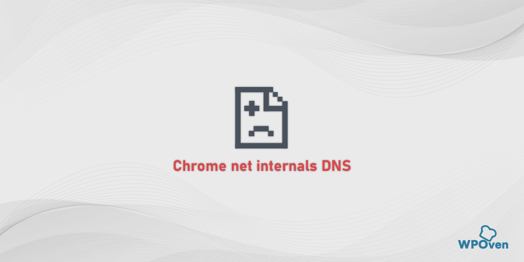 chrome://net-internals/#dns – Flush DNS Cache on Chrome