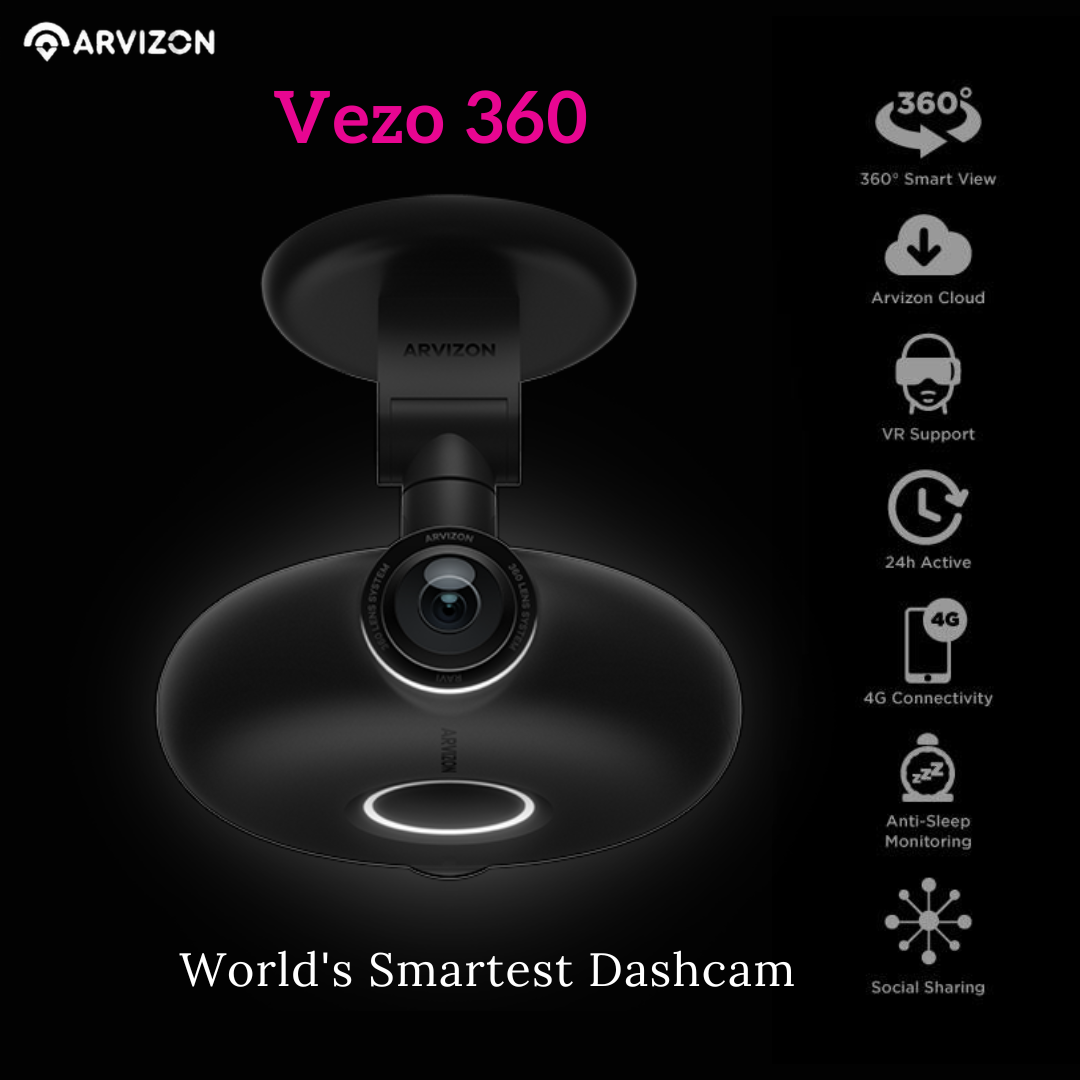 Vezo 360 Dash Cam For Cars