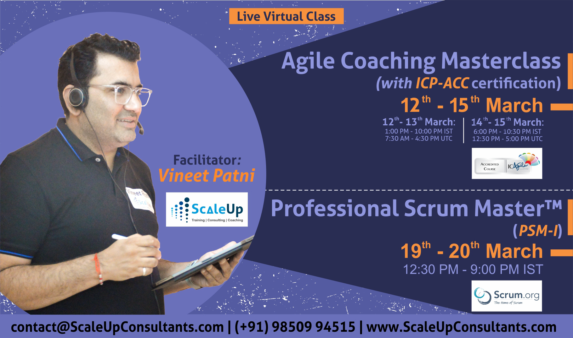 The Benefits of PSM Online and ICPACC Certification