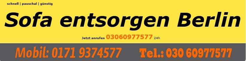 Sperrmüll Abholung und fachgerechte Entsorgung