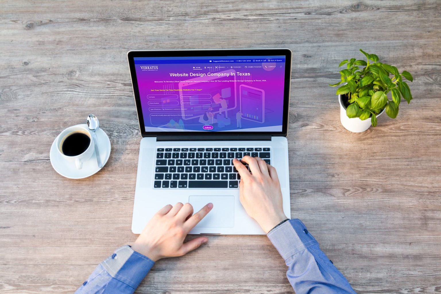 Web design company in Texas