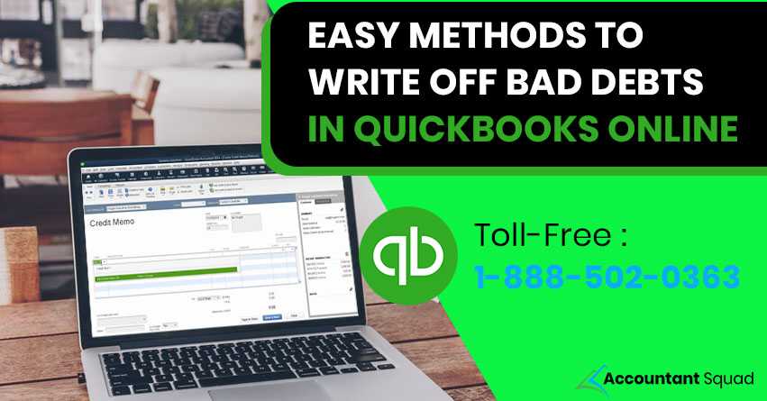 How to Write Off Bad Debt in QuickBooks?