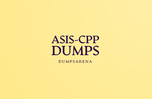 ASIS-CPP PDF Dumps | Recently Updated Questions