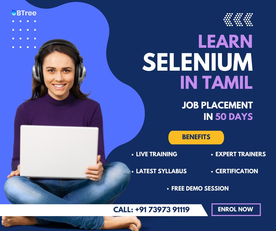Selenium training program in Chennai