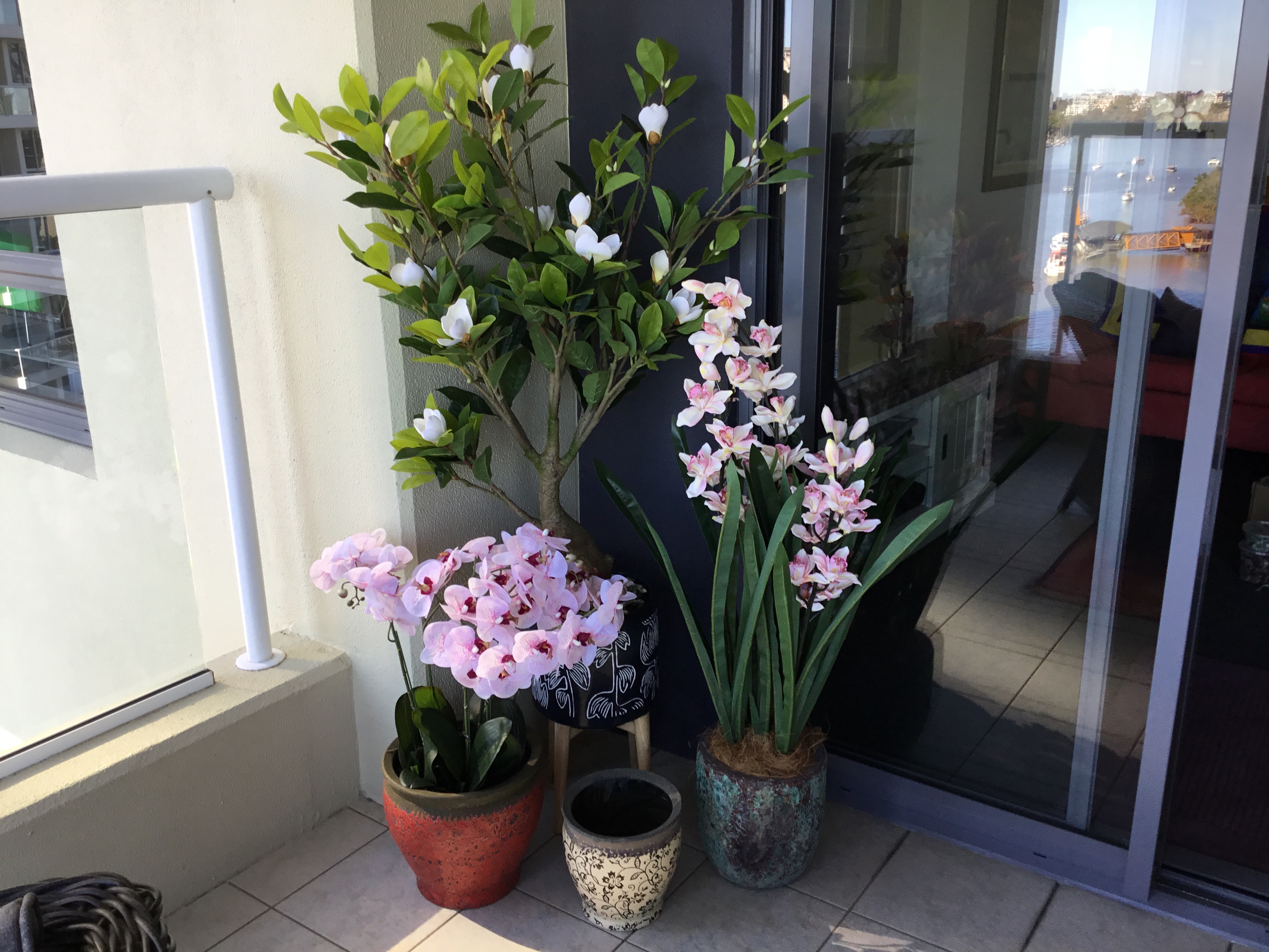 Create Your Own Wholesome Vertical Garden with Artificial Orchids and Succulents