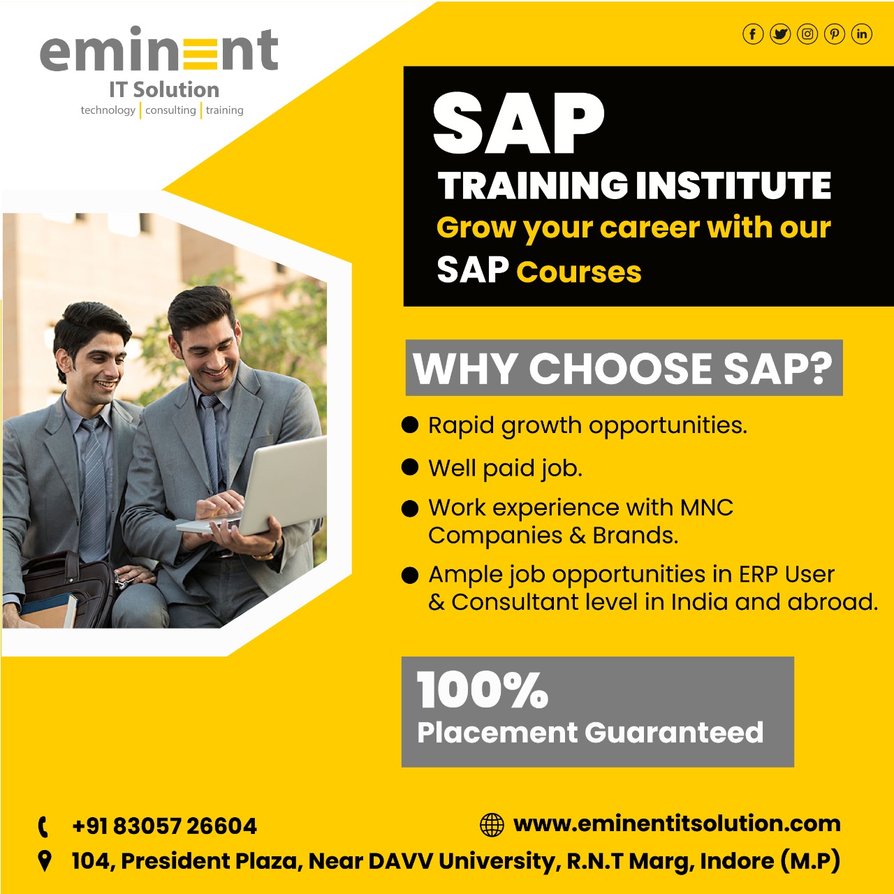 SAP S/4 Hana Certification - Eminent IT Solution