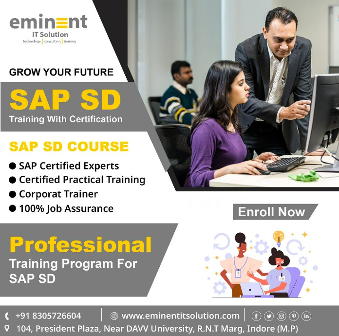 SAP SD Certification | SAP SD Course - Eminent IT Solution
