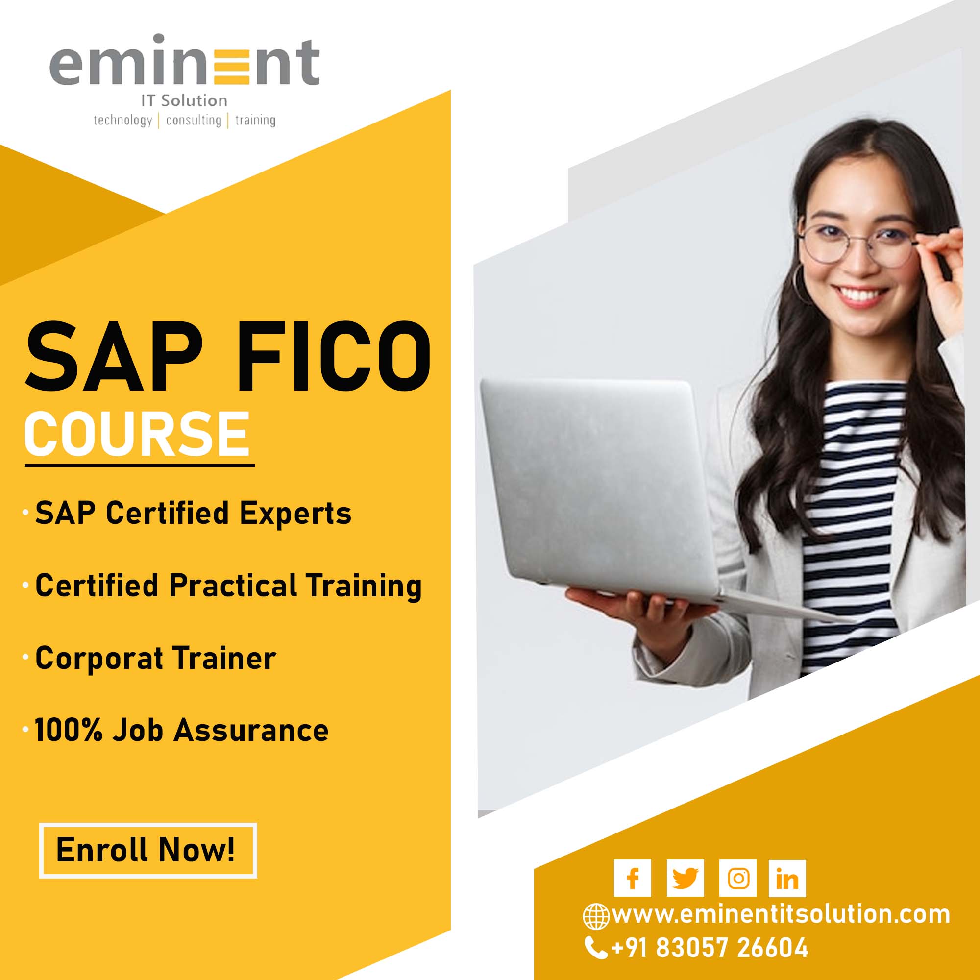 SAP FICO Course - Eminent IT Solution