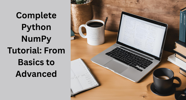 Complete Python NumPy Tutorial: From Basics to Advanced