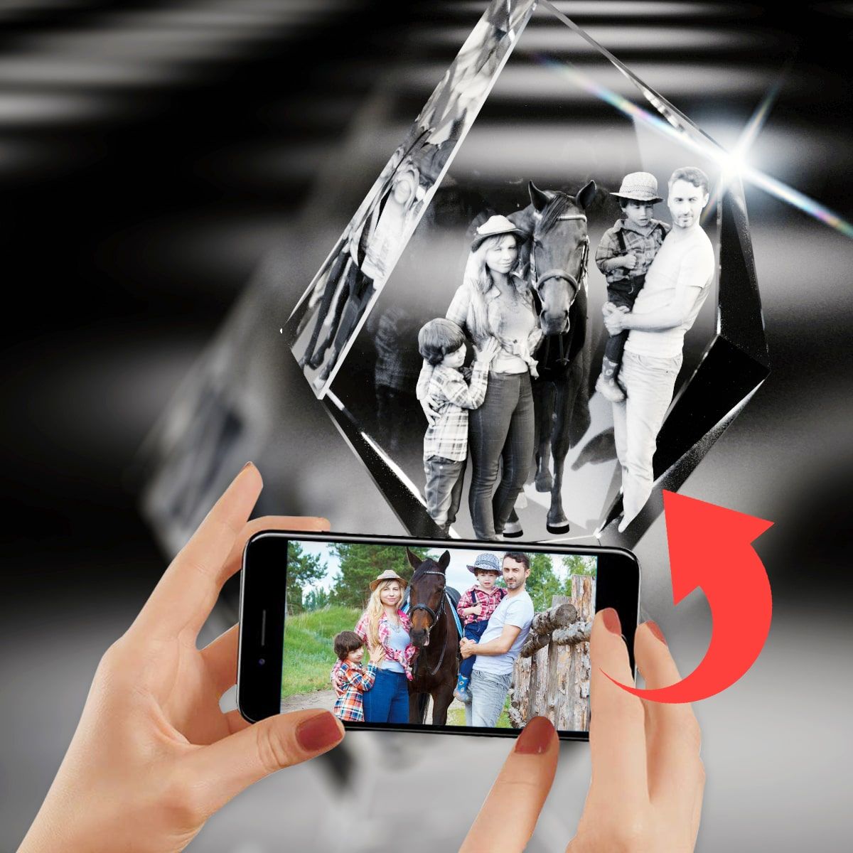 Gift The Gift of Awe This Holiday Season With 3D Crystal