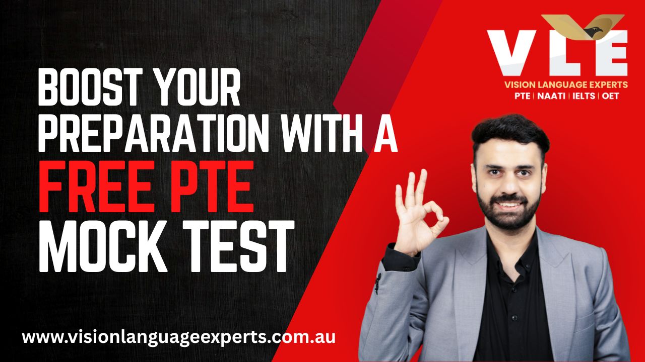 Boost Your Preparation with a Free PTE Mock Test