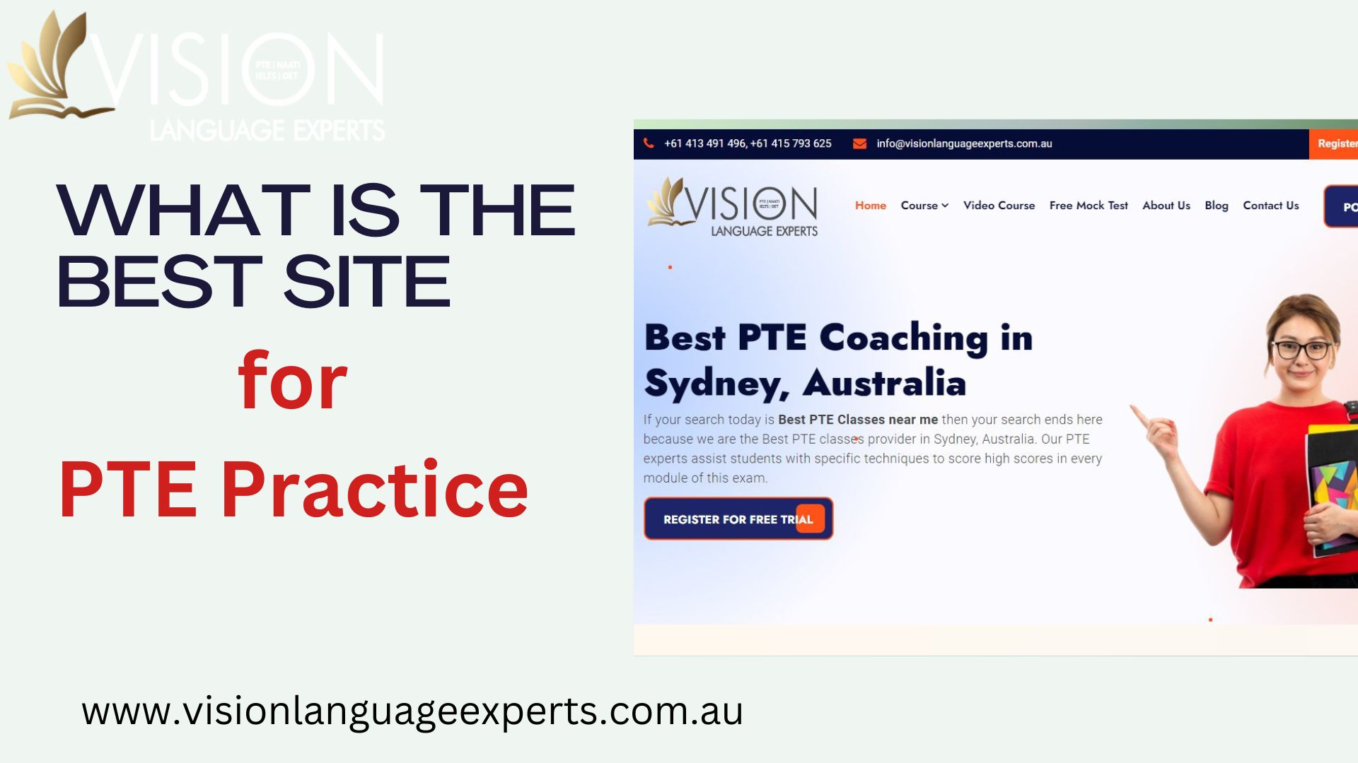 What is the best site for PTE practice in Sydney, Australia?