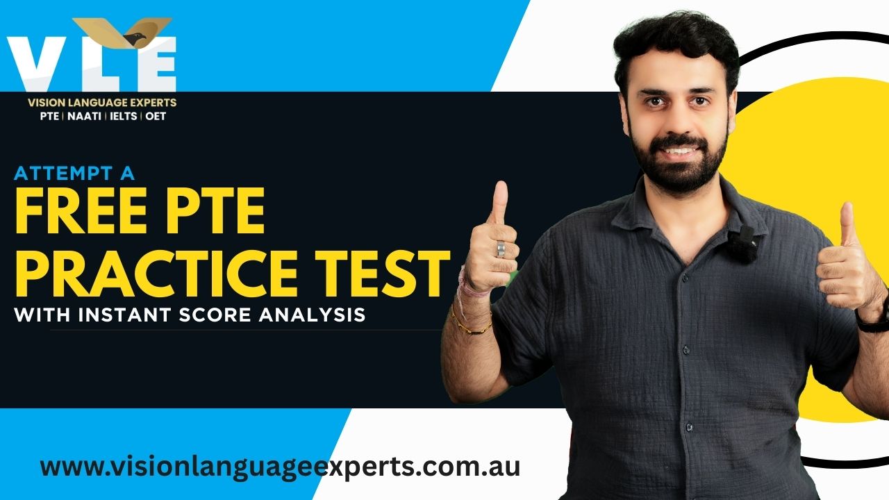 Attempt a Free PTE Practice Test with Instant Score Analysis