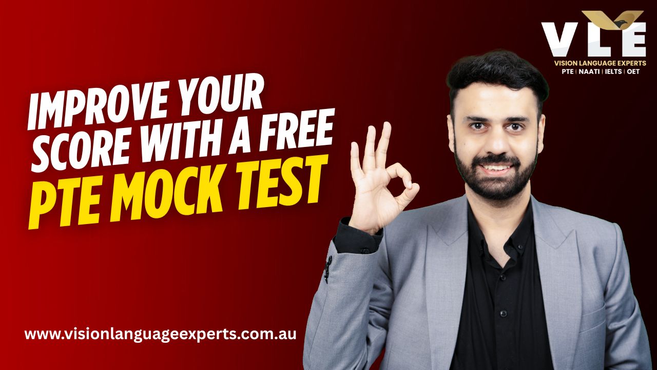 Improve Your Score with a Free PTE Mock Test Online