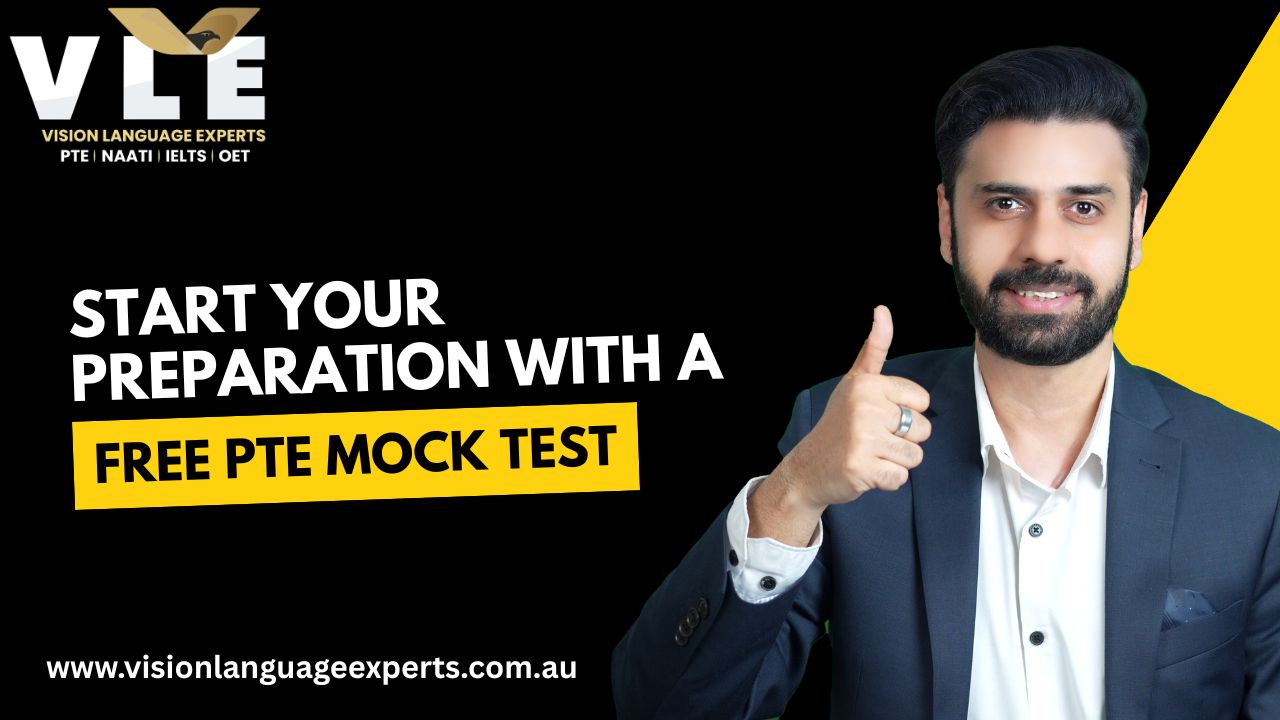 Start Your Preparation with a Free PTE Mock Test Today