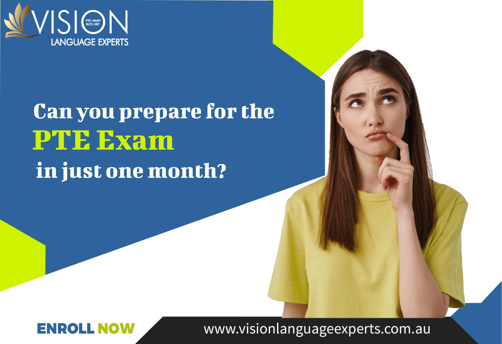 Can you prepare for the PTE exam in just one month?