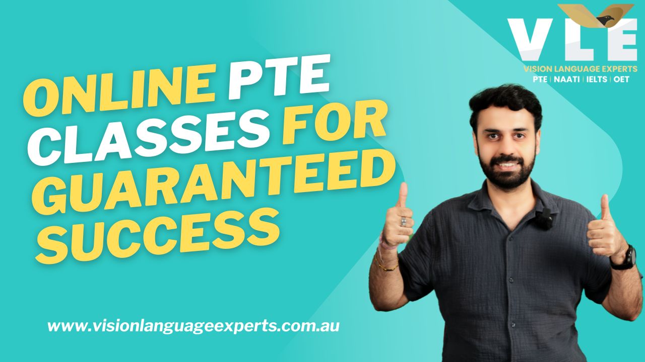 Excel in Your Exam with Expert-Led Online PTE Classes for Guaranteed Success