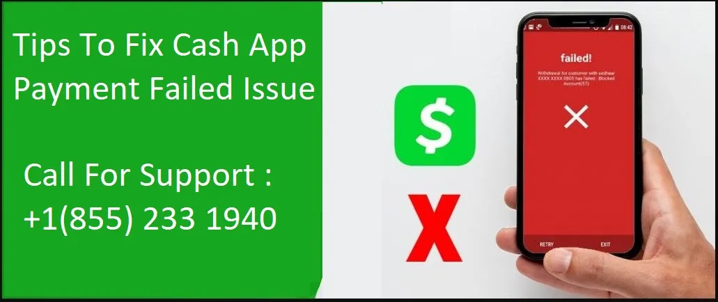 Cash App failed - How to resolve Cash App payment failed issues?