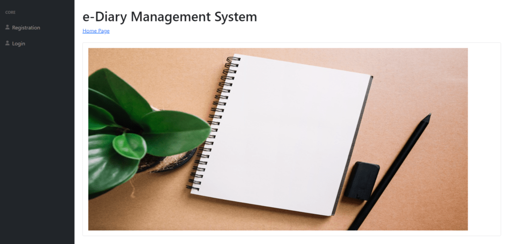 e-Diary Management System using PHP and MySQL | PHP Gurukul