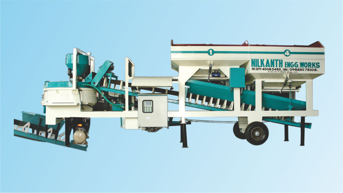Mobile Concrete Batching Plant