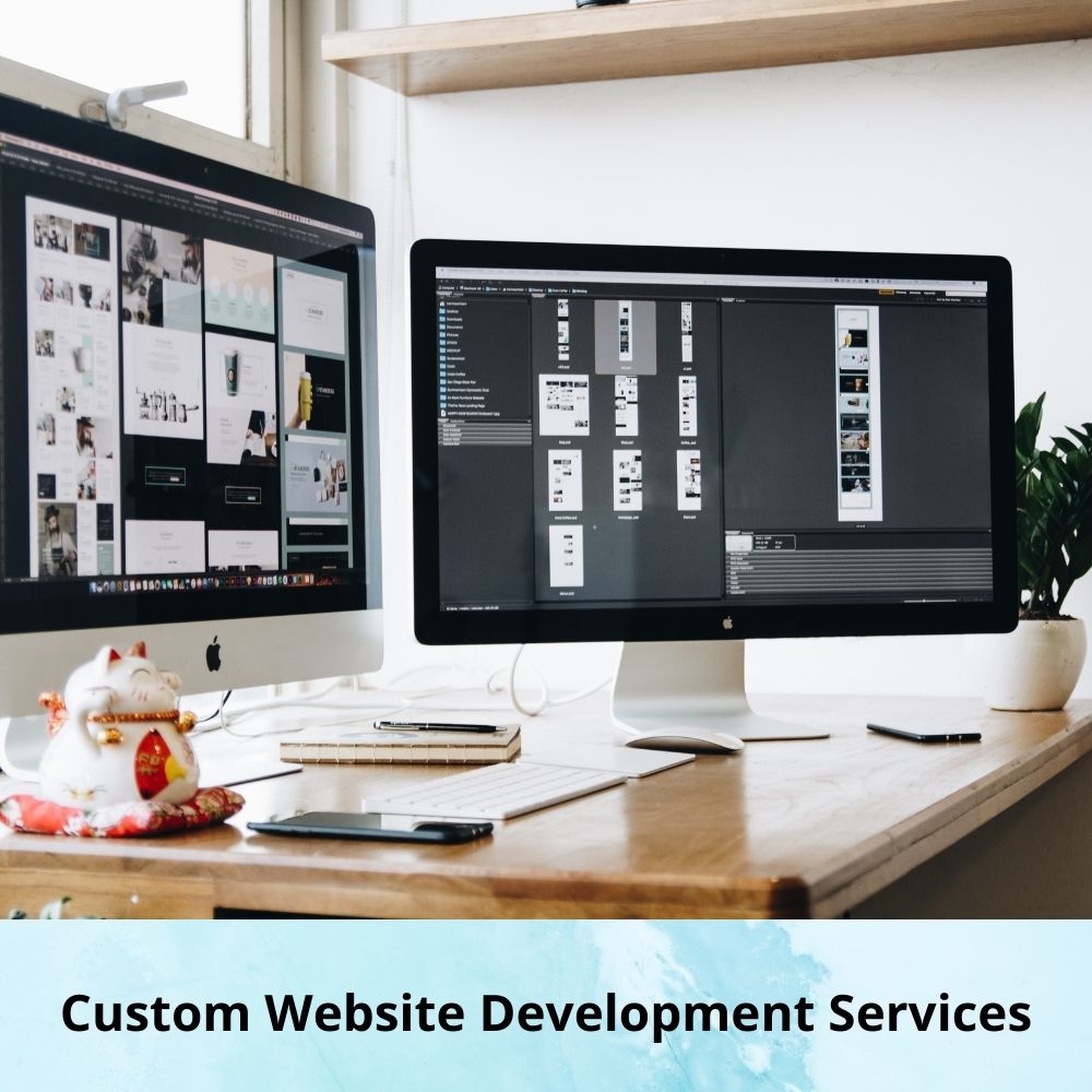 Futuristic Custom website development services in india
