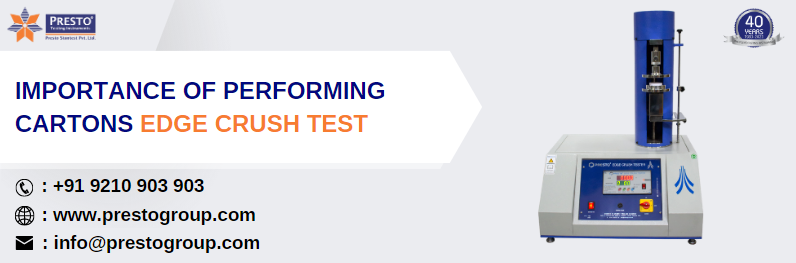 Importance of performing cartons edge crush test